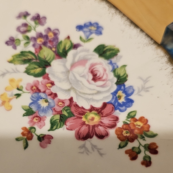 Royal Stafford lemon server handled trinket dish plate - Picture 4 of 6